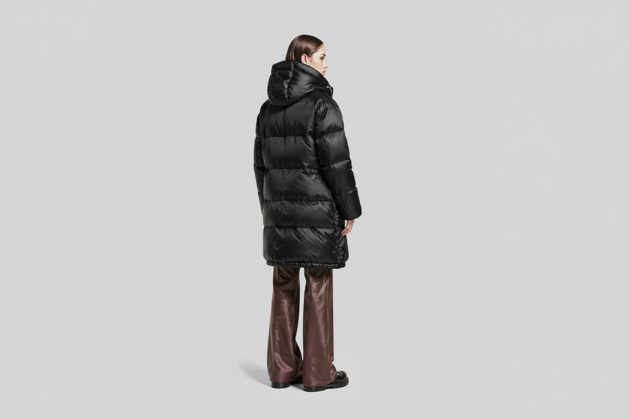 Parka longue oversize pour femme-2