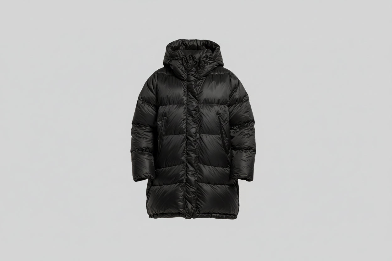 Parka longue oversize pour femme-3