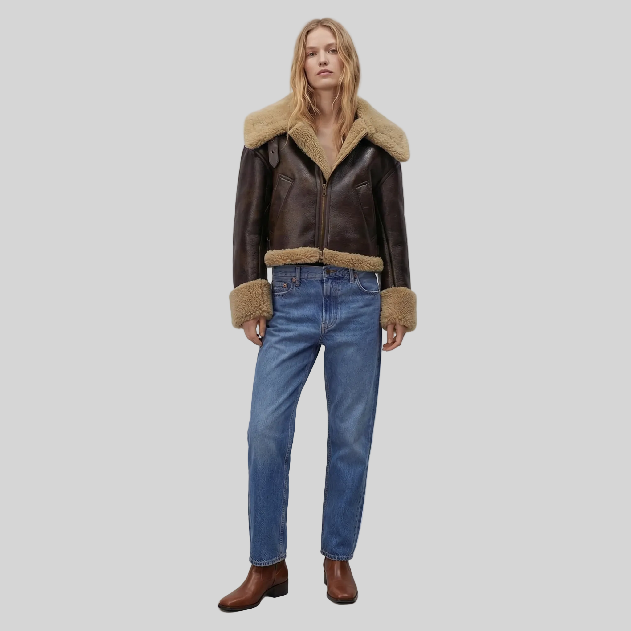 Veste doublée London pour femme
