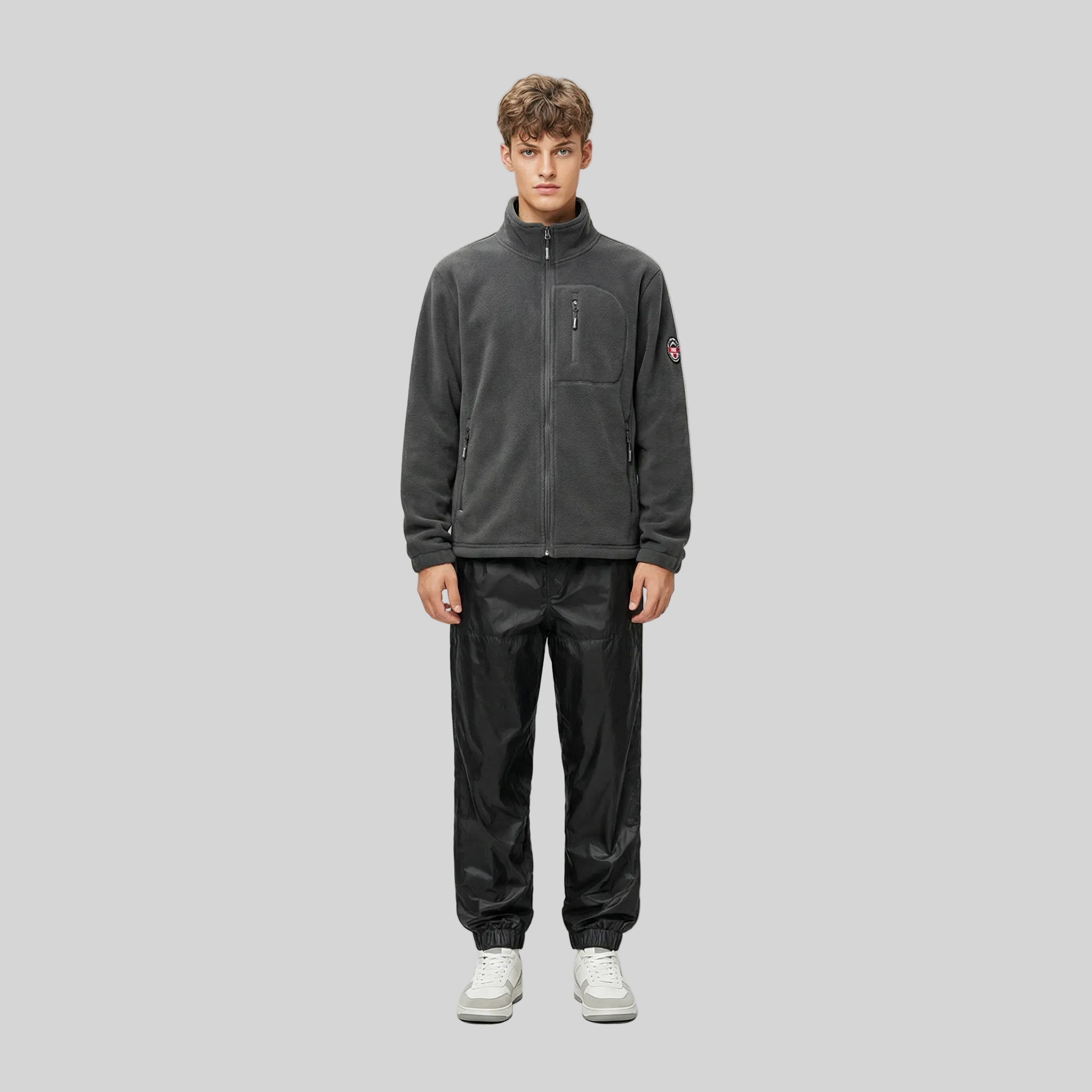 Veste polaire douce pour homme