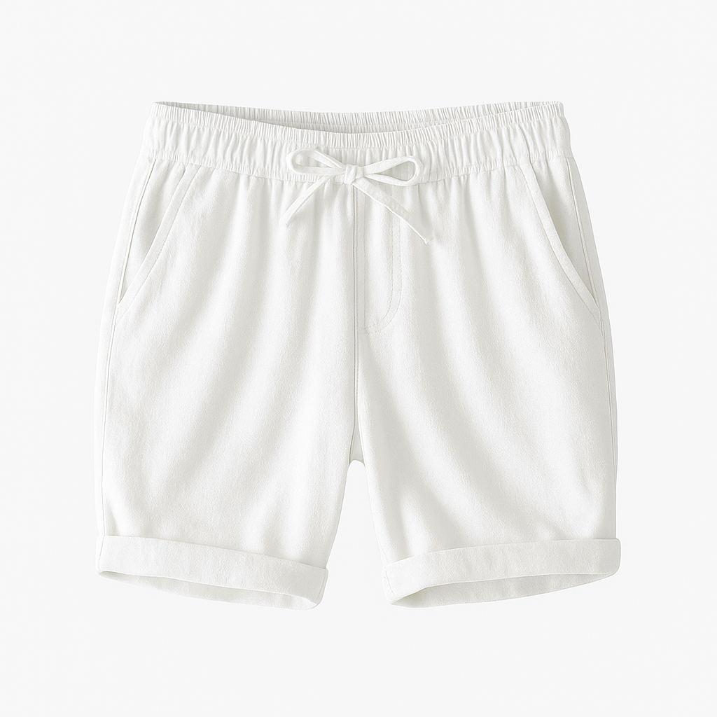 Bermuda d’été en lin pour homme-10