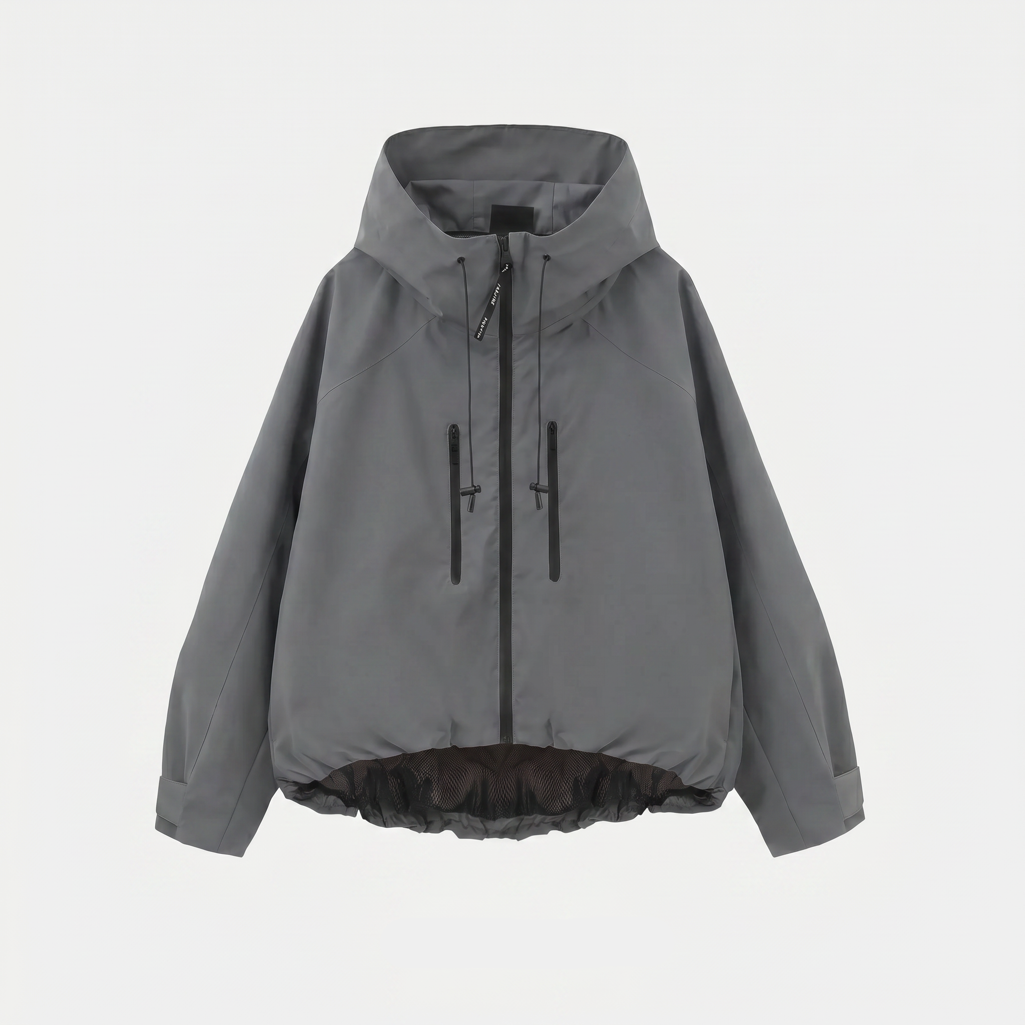 Veste de pluie courte oversize-4