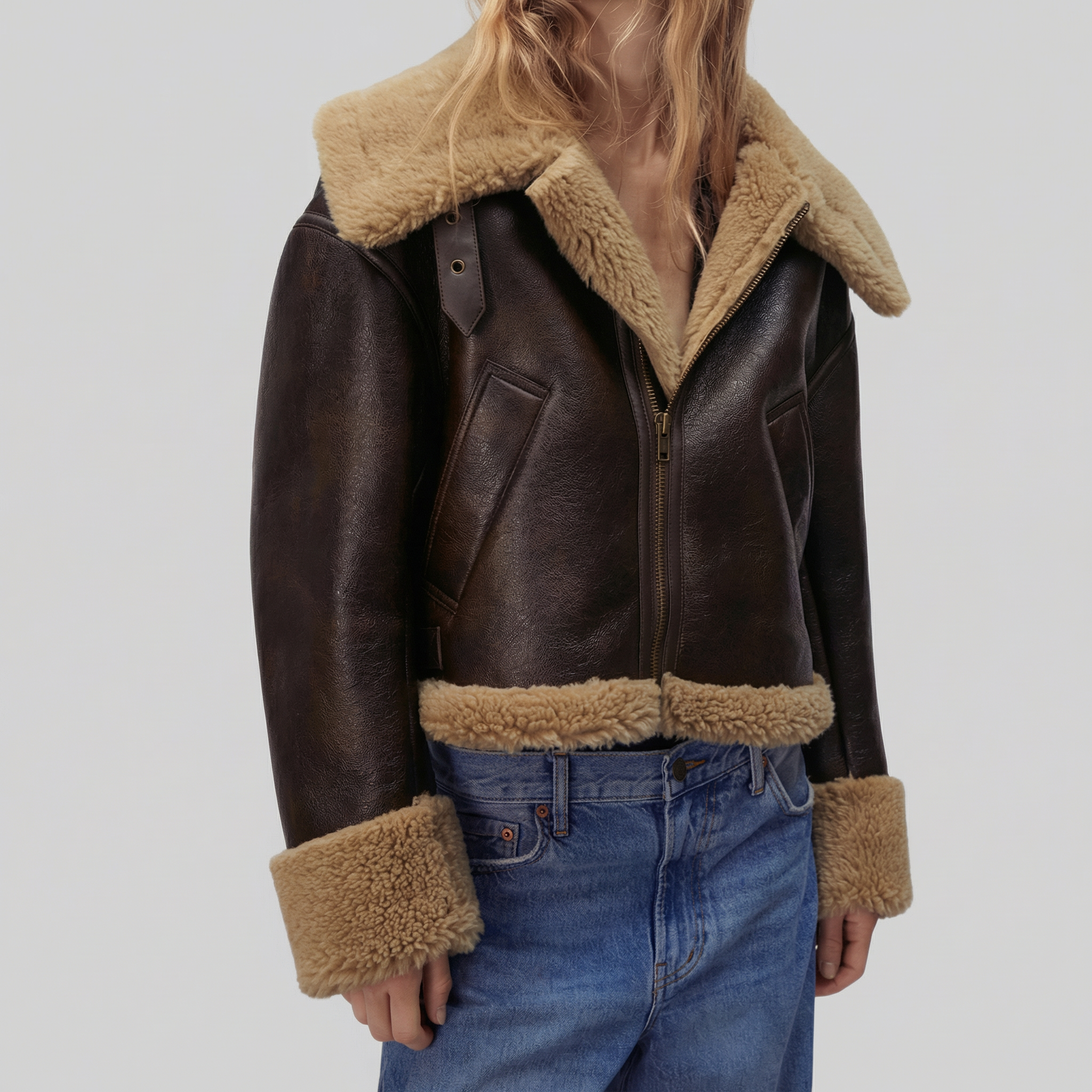 Veste doublée London pour femme-4