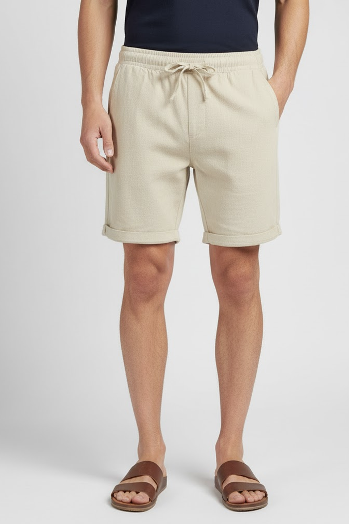 Bermuda d’été en lin pour homme