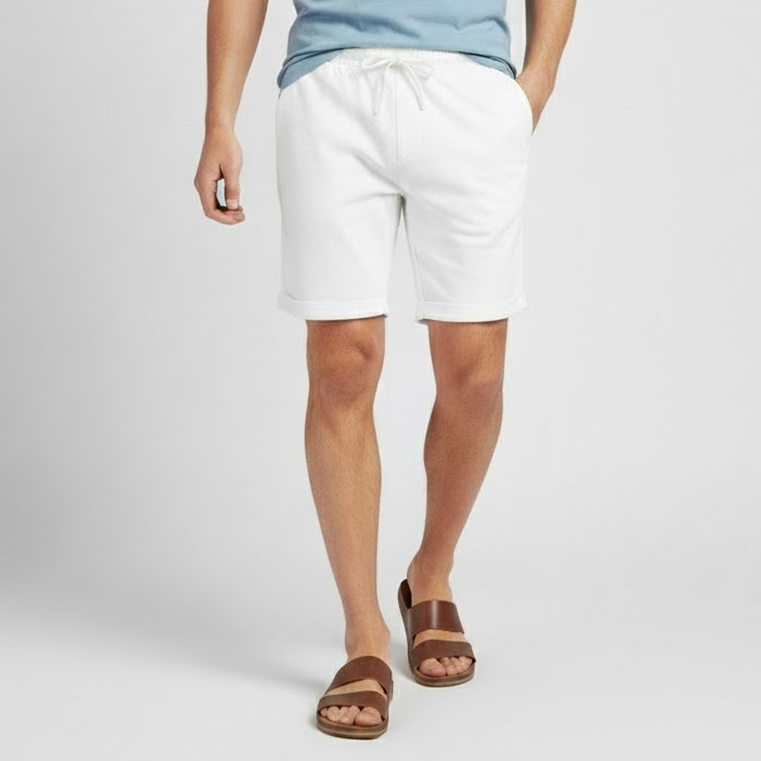 Bermuda d’été en lin pour homme-6