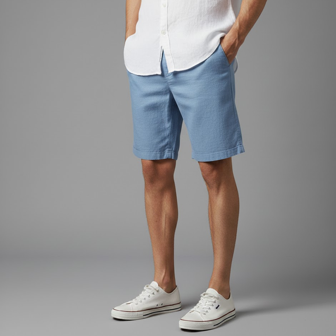 Short en lin Phuket pour homme-5