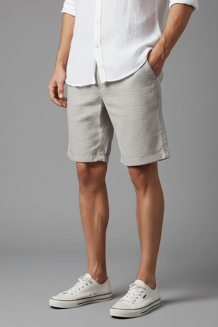 Short en lin Phuket pour homme