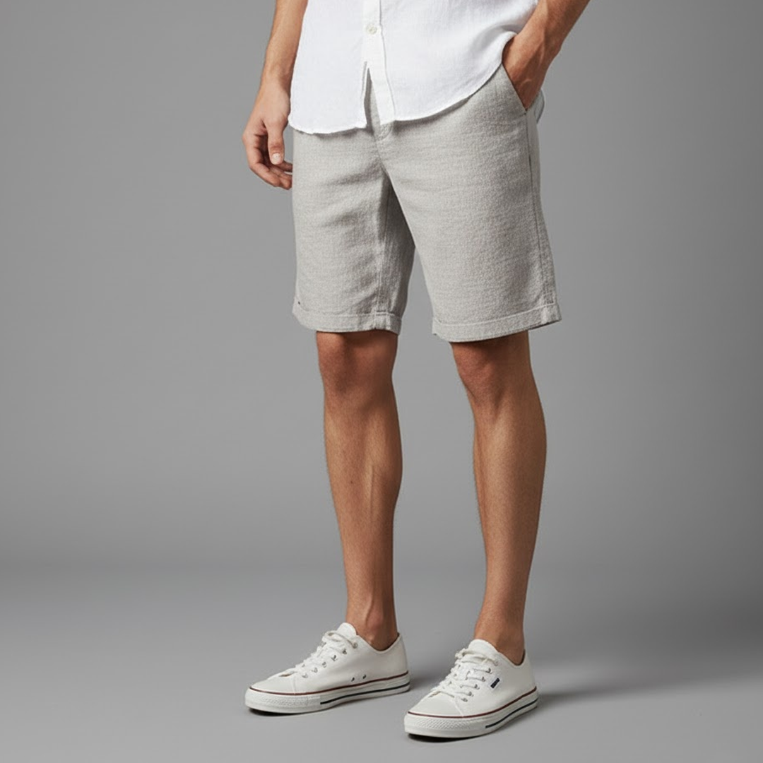 Short en lin Phuket pour homme-4