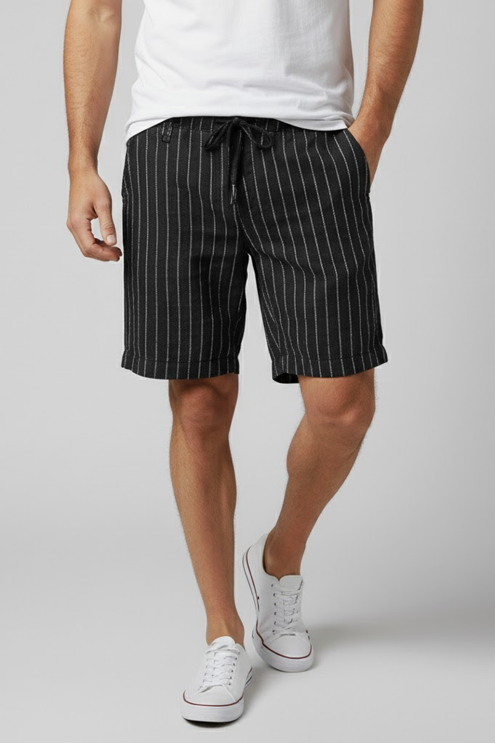 Bermuda en lin Firenze pour homme