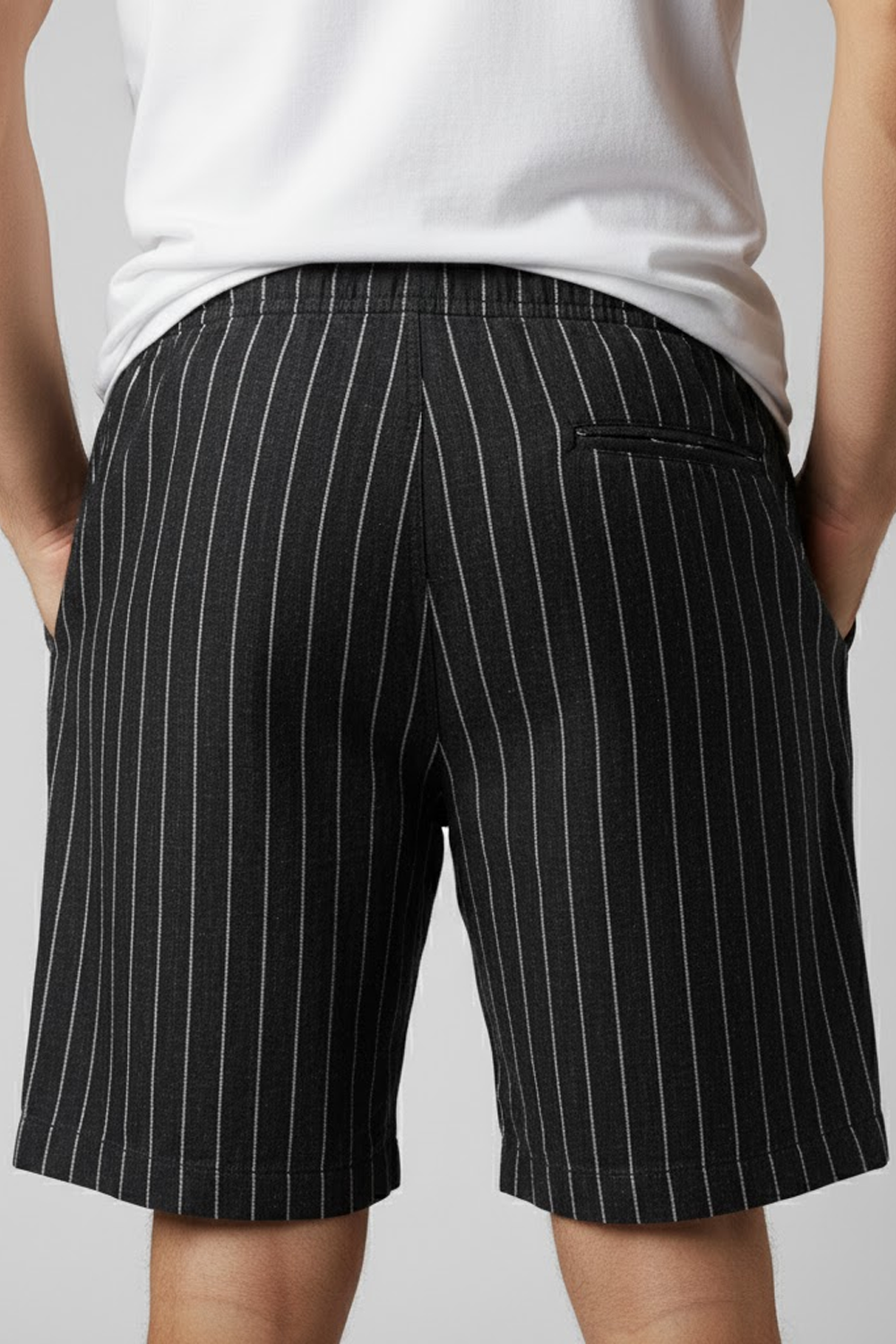 Bermuda en lin Firenze pour homme-2