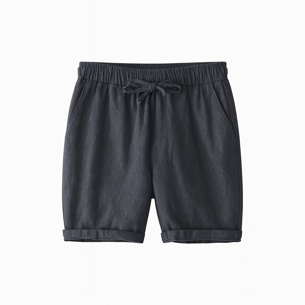 Bermuda d’été en lin pour homme-9
