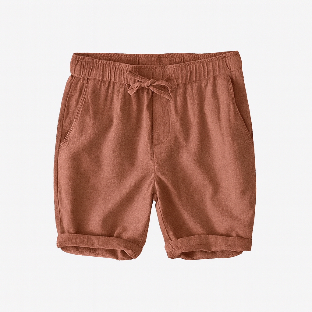Bermuda d’été en lin pour homme-11