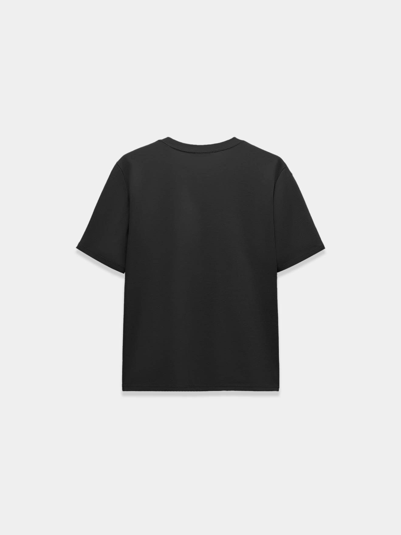 T-shirt noir essentiel-2