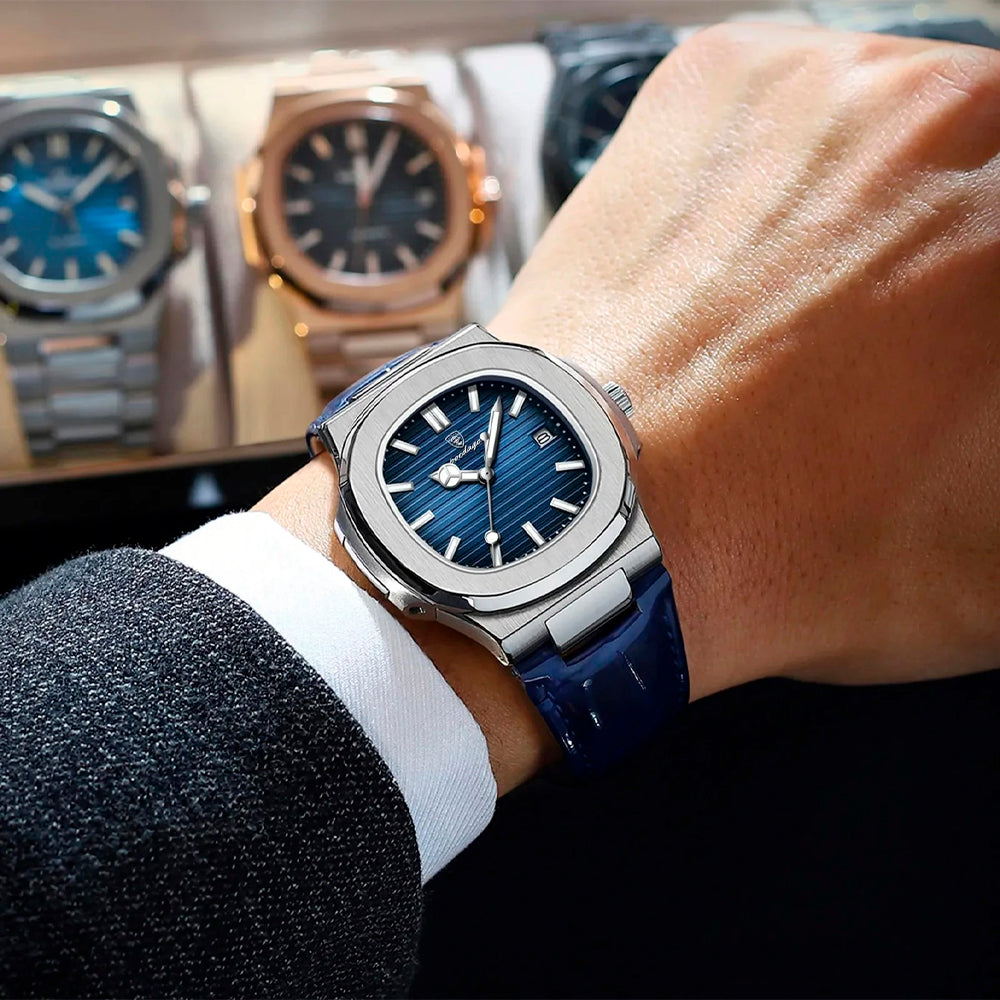Montre homme Noir-5