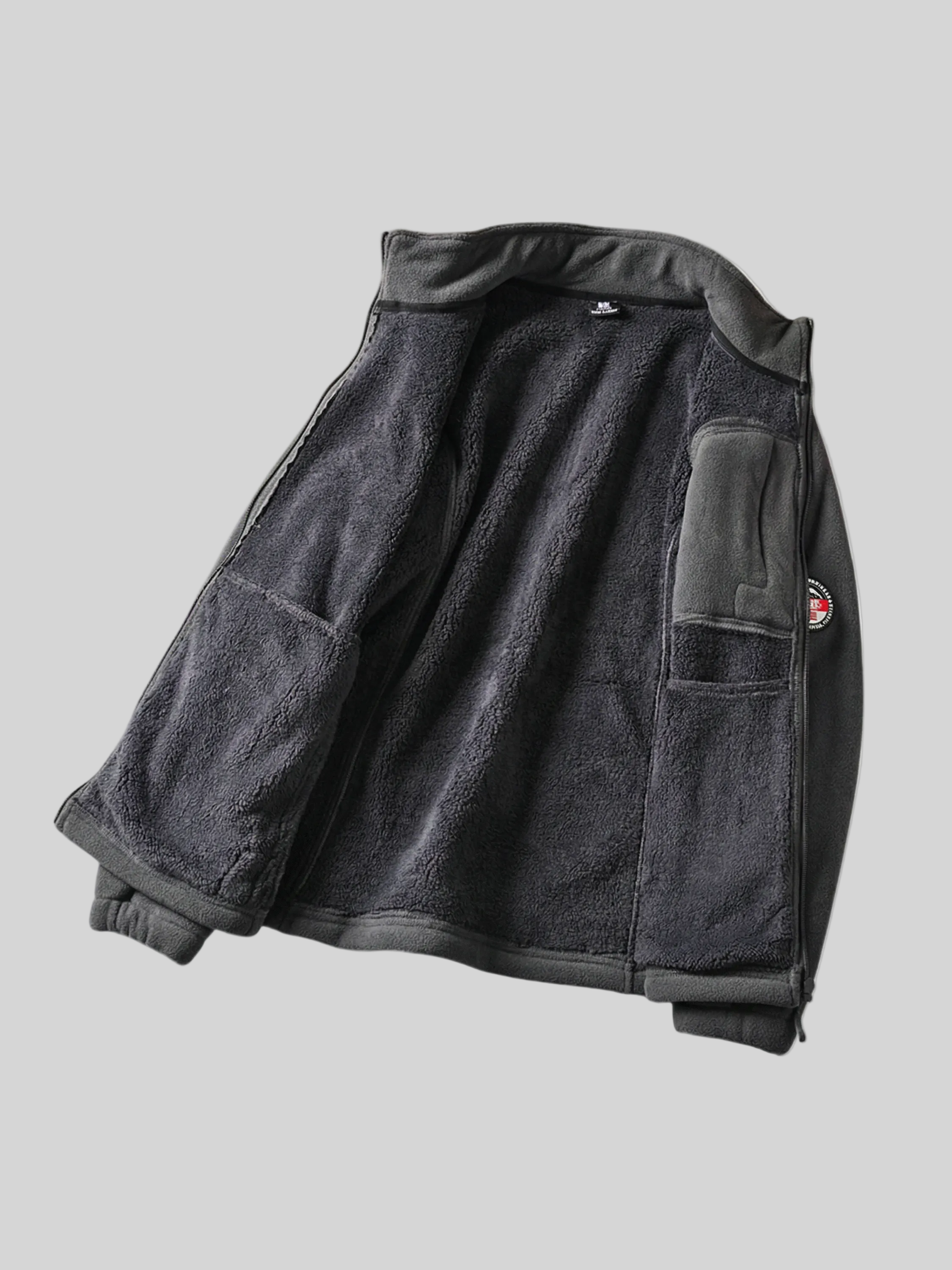 Veste polaire douce pour homme-5