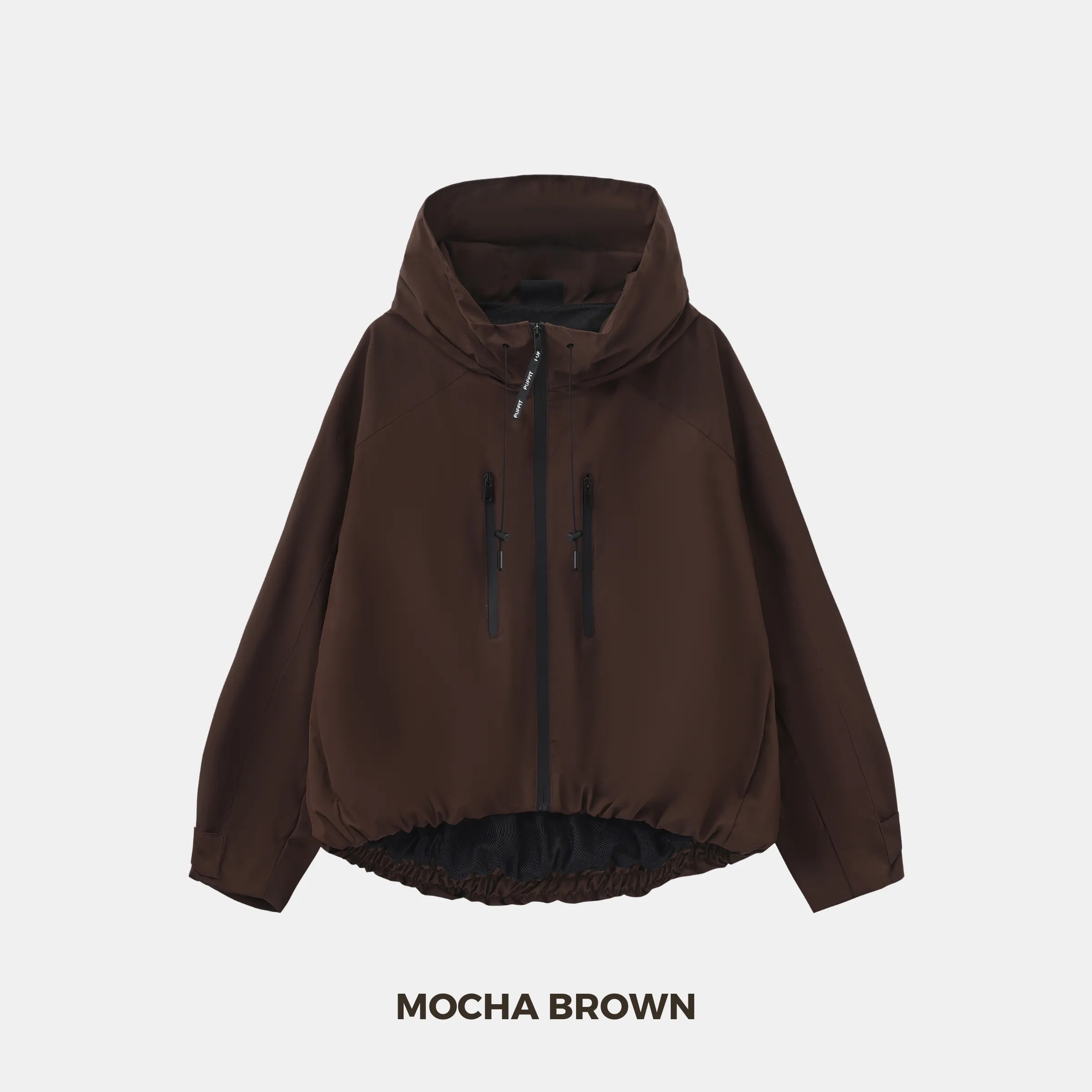 Veste de pluie courte oversize-3