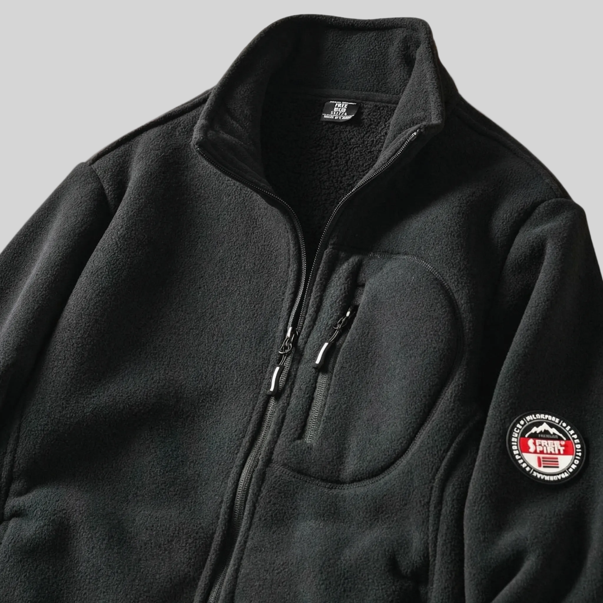 Veste polaire douce pour homme-9