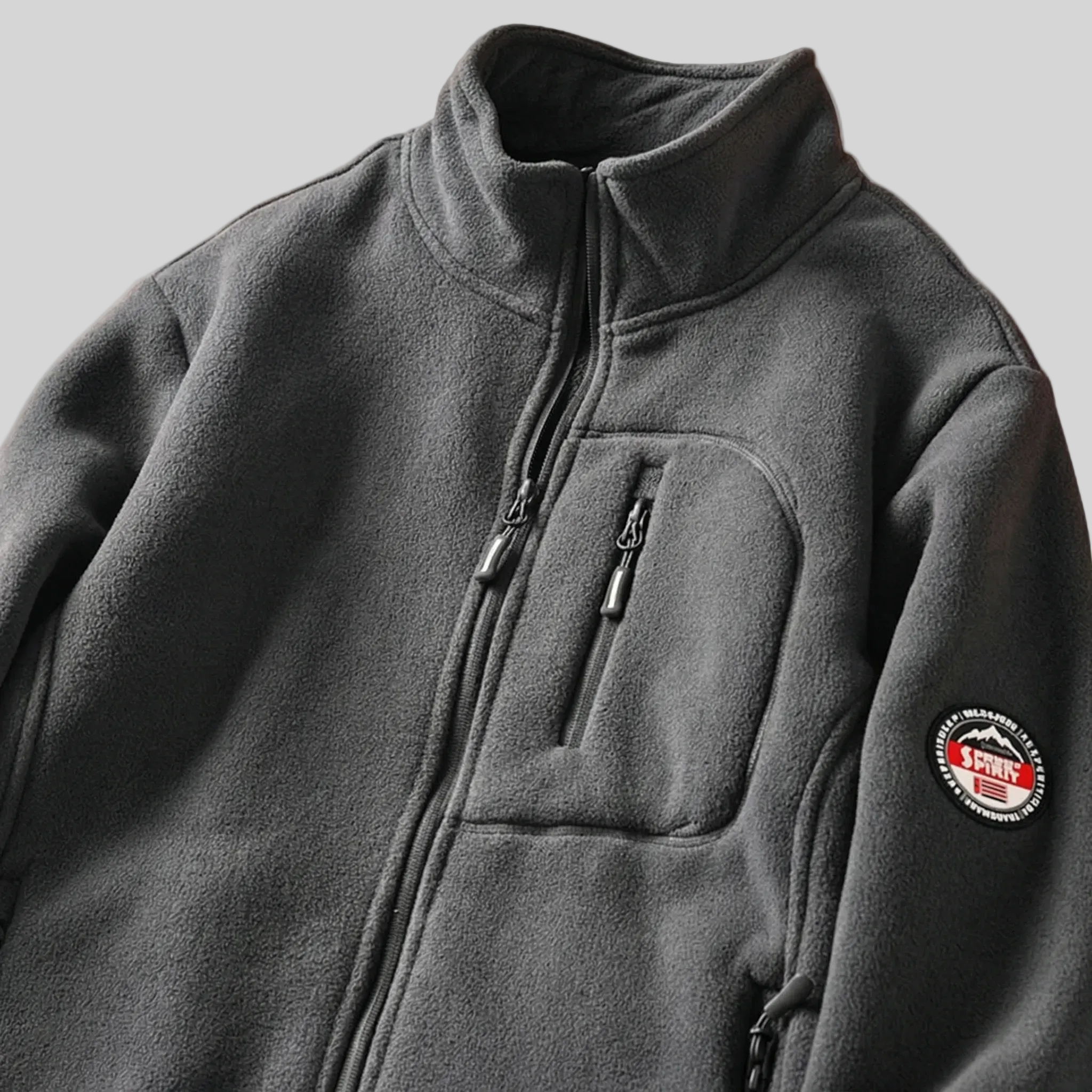 Veste polaire douce pour homme-4