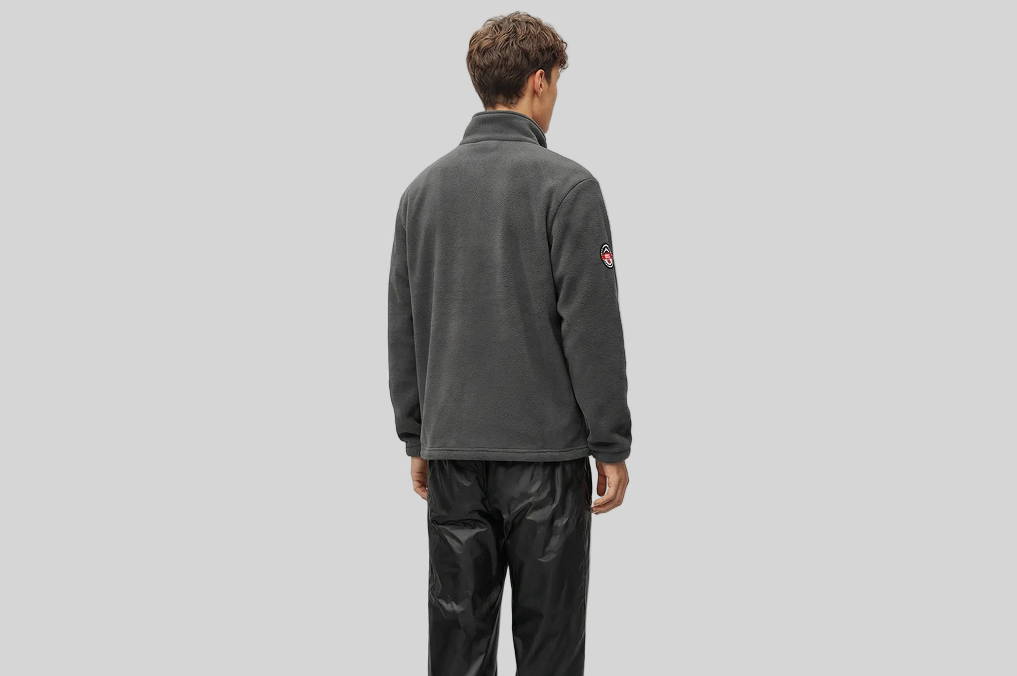 Veste polaire douce pour homme-3