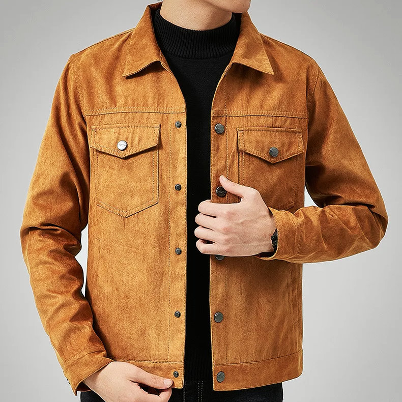 Country Road Suede-Feel Shirt-Jacket